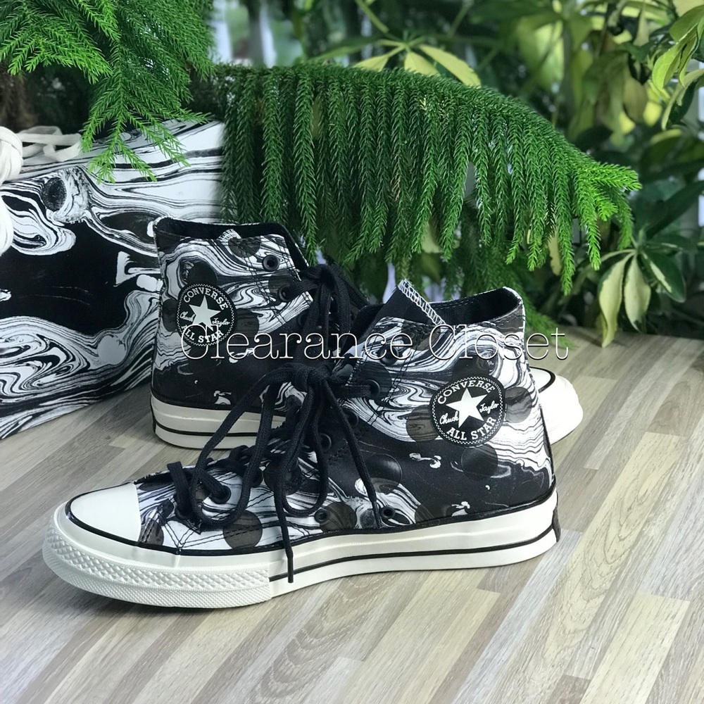 NWT Converse Ctas 1970's Hi B/W Egret M AUTHENTIC - Picture 2 of 6